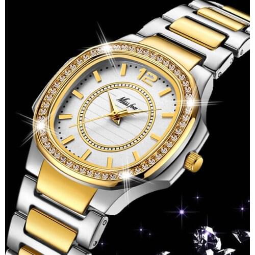 18K Gold Women Watches Women Pave CZ Fashion Watch 2021 Geneva Design Ladies Watch Luxury Diamond Quartz Wristwatch Gifts Female