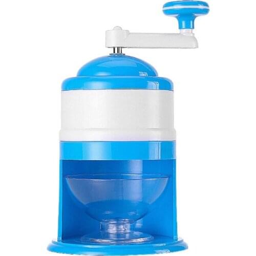 2021 New Household Mini Easy Ice Shaver Crusher Handheld Snow Manual Crushing Ice Machine