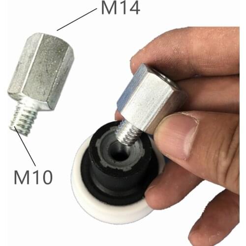 1pcs M10 M14 Adapter Angle Grinder Polisher Thread Drill Bit Interface Converter Connector Power Tool Accessories Connecting Rod