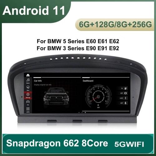 Android10.0 headunit 8 Core 4G+64G 4G LTE car radio multimedia player GPS Navi for BMW 5 Series E60 E61 E63 E64 E90 E91 E92 WIFI