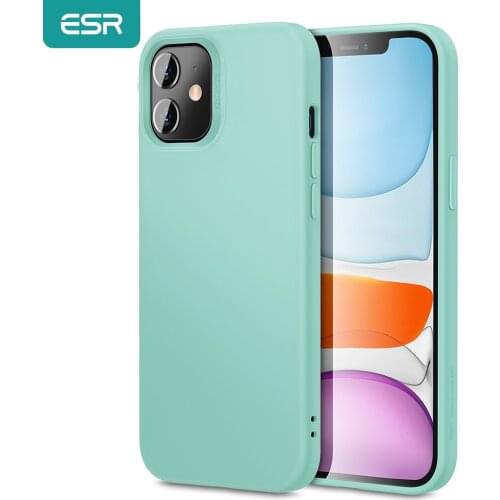 ESR Case for 2020 iPhone 12 mini for iPhone 12 Pro Max Super Liquid Silicone Rubber Yippee Cover Case for iPhone 12