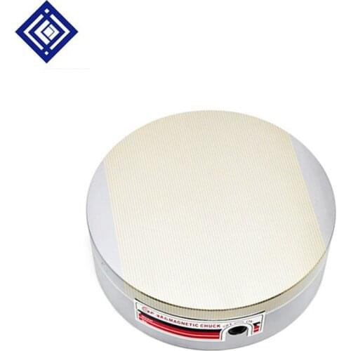 CNC Electro Permanent Magnetic Chuck Magnetic Round Disk With Strong Magnetic Force Diameter 130 160 200 250 300mm