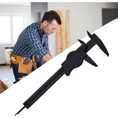 Digital Vernier Caliper 150mm 6inch LCD Display Carbon 0.1mm Digital Plastic Paquimetro Calipers Micrometro Micrometer Fibe N4E1