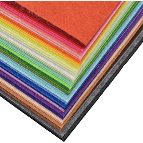 1pc Handmade Felt Fabric Flowers Diy Craft Feltro Para Artesanato for Dolls Fieltro Felting Wool 30cm 15cm