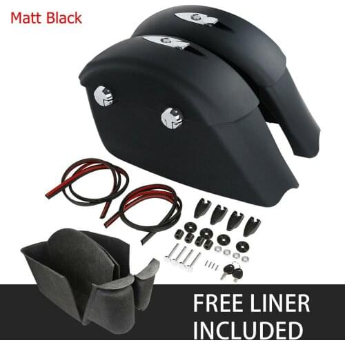 Motorcycle Saddlebag Electronic Latches Liner For Indian Chieftain 2014-2017 Springfield Dark Horse 2016-2018 Classic 2018