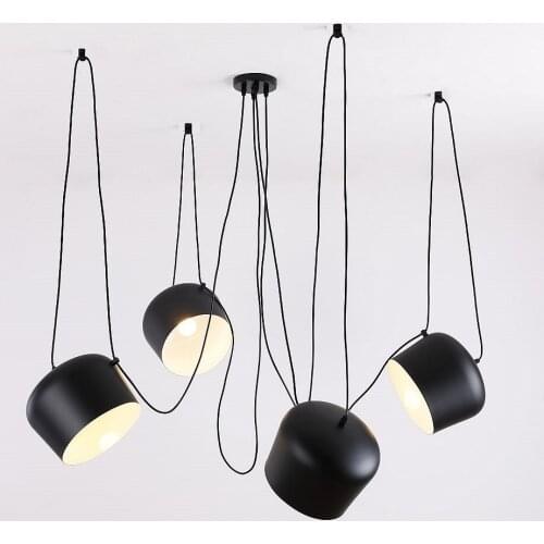 Modern Led Chandeliers Novelty Metal Indoor Lighting Nodic Kitchen Bedroom Home Living Room Decor E27 Vintage Light Fixture