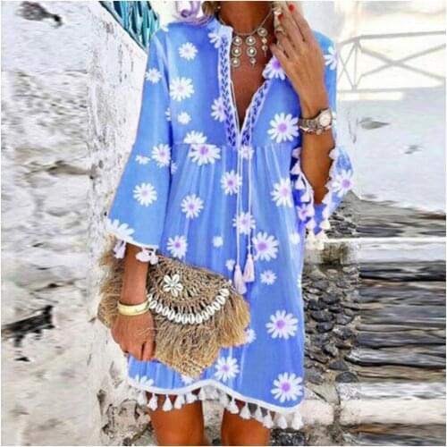 VITONGR Loose Summer Dresses
