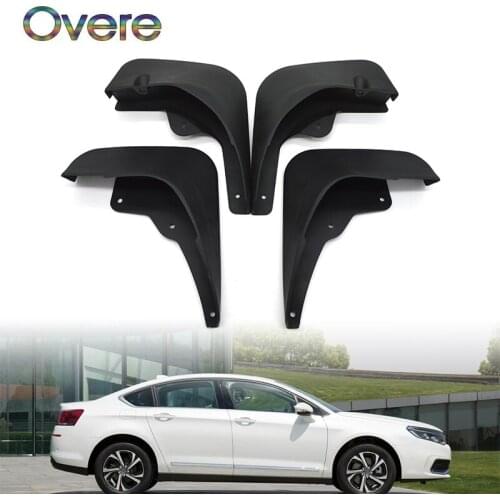 OVERE Car Front Rear Mudguards For Citroen C5 2008 2009 2010 2011 2012 2013 2014 2015 2016 2017 Accessories Mudflap Styling