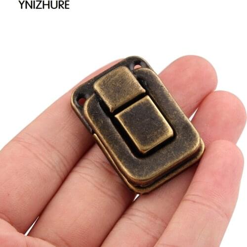 Suitcase latches Antique wooden box buckle metal buckle bronze trumpet Taiping box clasp buckle 27*40MM