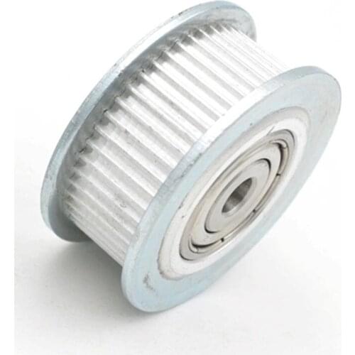 48 Teeth 2GT Idler Timing Pulley, Synchronous Wheel, Bore 5/6/7/8/10mm, With Bearing, For Width 10mm GT2 Open Belt, 48T 48Teeth