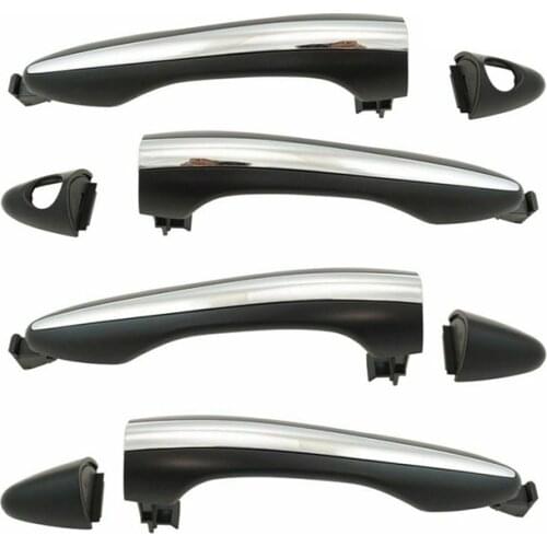 4Pcs/Set Exterior Outside Door Handle Front Rear Left Right for Hyundai Azera 2006-2011 826513L000 Car Accessories