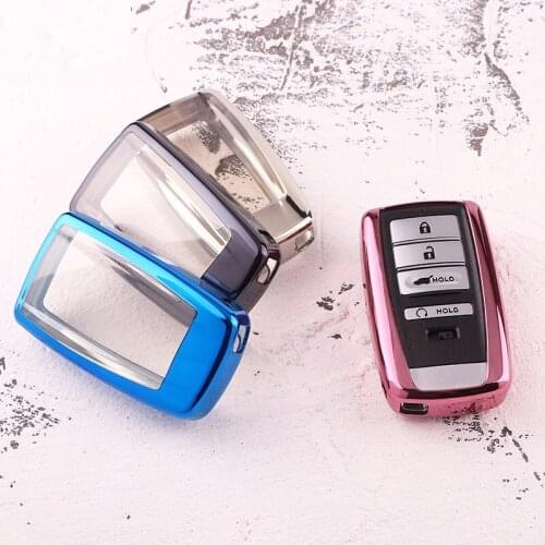 TPU Car Remote Key Case Cover For ACURA RLX RDX MDX ILX TLX 2016 Car Styling
