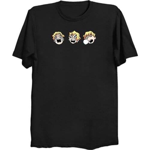 Demon Slayer T Shirt Men Kawaii Cartoon T-shirt Kimetsu No Yaiba Japanese Anime Demon Blade Graphic Tees Top Tshirt Male