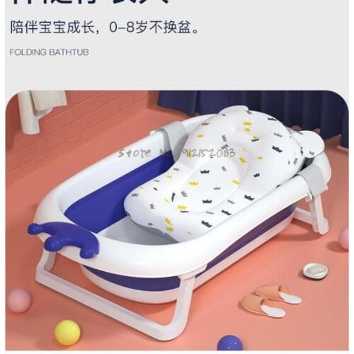 Baby Bathtub Baby Folding Bathtub Newborn Children Can Sit And Lie In Large Household Bath Tub Childrens Products