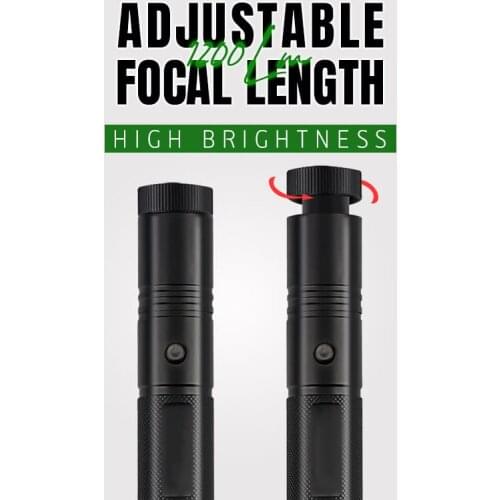 Focusable Spot Laser Torch Lazer Laser Pointer Laser Light Pen Laser Sight 5MW High Power Green Blue Red Dot Military Pointer
