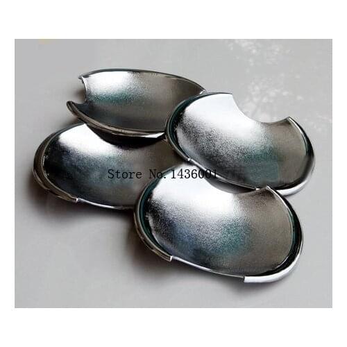 Chrome Door Handle Bowl Cover Trim For HYUNDAI Tucson 2004 2005 2006 2007 2008 2009