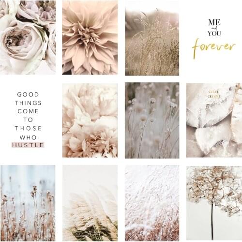 Nordic Flower Landscape Decoration Painting Canvas Wall Art Canvas Paintings Room Decoration For Home Design Peony Pictures