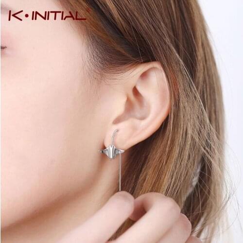 Kinitial Retro Animal Stud Earrings For Girls Child Small Cute Bat Kids Stud Earrings For Girl Child Pierce Earring Jewelry