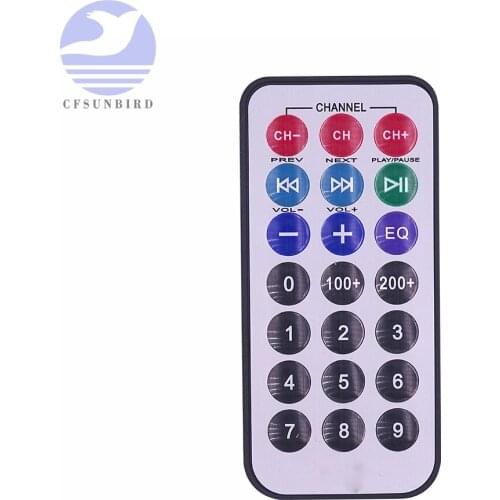 Mini 21 key infrared remote control car remote control MCU remote controller MP3/MP4 remote controller