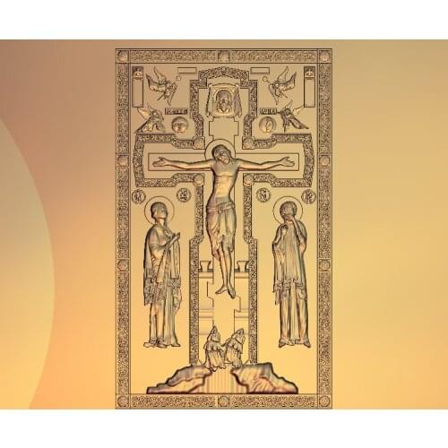 Jesus 3D STL Model for CNC Router Engraver Carving Machine Relief Artcam aspire M39