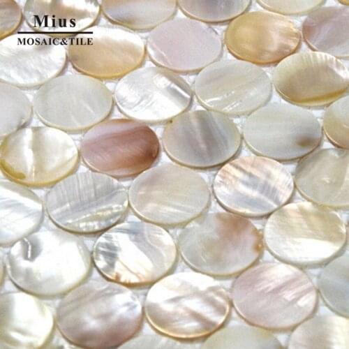 Natual shell mosaic tile for kitchen backsplash