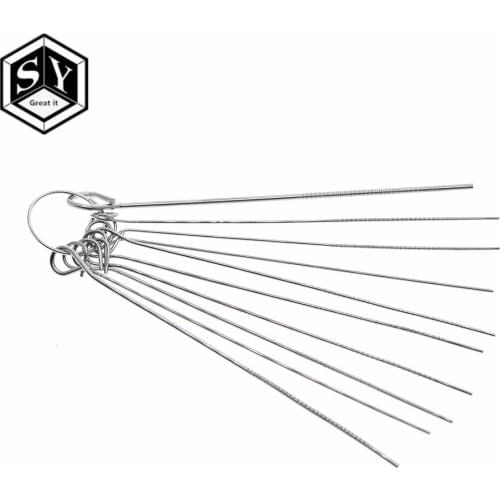 10 Kinds Stainless Steel Needle Set PCB Electronic Circuit Through Hole Needle Desoldering Welding Repair Tool 80mm 0.7-1.3mm