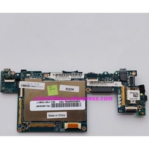 Genuine FRU:00HW397 ZIJI2 LA-A811P 4GB RAM 128G SSD Laptop Motherboard Mainboard for Lenovo ThinkPad 10 Tablet NoteBook PC