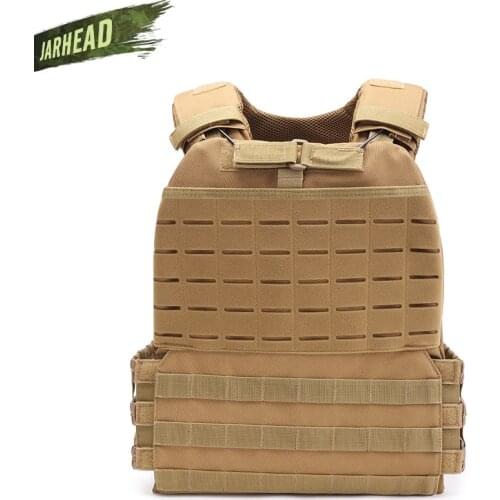Hunting Tactical Body Armor Molle Plate Carrier Vest Outdoor CS Game Paintball Airsoft Vest Military Equipment