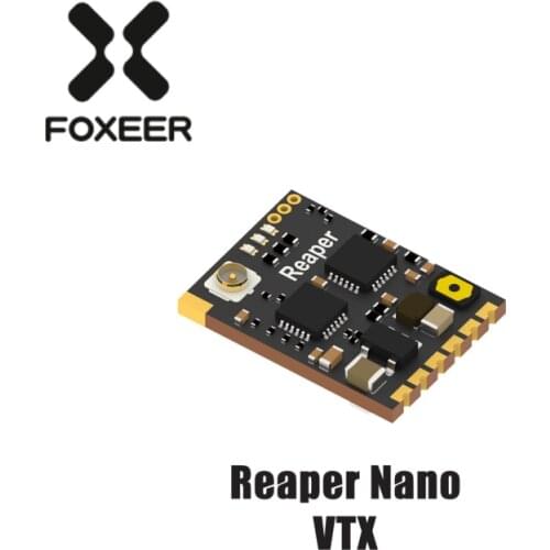 FOXEER Reaper Nano VTX Video Transmitter 12X16mm Low Consumption High Power Small Spur for RC Racing Drone