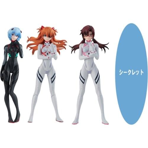 Pre-Sale Evangelion Box Egg Theatrical Edition 03 Figure Series Ayanami Rei Asuka Makinami Anime Figures Model Toy Collectibles