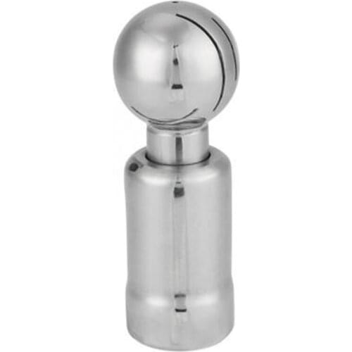 Stainless Steel Spray Ball 3/4 Inch Female Thread Sanitary Rotary Spray Ball for CIP Tank Cleaning Rotary CIP Spray Ball