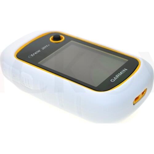 Outdoor Hiking Handheld GPS Accessories Silicon Rubber Protect White Case Cover Skin for Garmin eTrex 10 20 30 10x 20x 30x 201