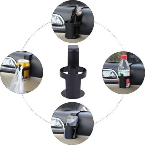 Stylish Simple Car Vehicle Beverage Bottle Drink Cup Holder Stand Clip Shelf for Car Truck Motobike Auto Accessories Gifts