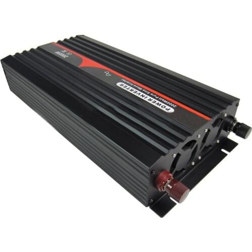 2000W Pure Sine Wave Inverter 12V/24V/48V DC to 100V/110V/120V/220V/230V/240V AC 50/60HZ Voltage Transformer Power Inverter