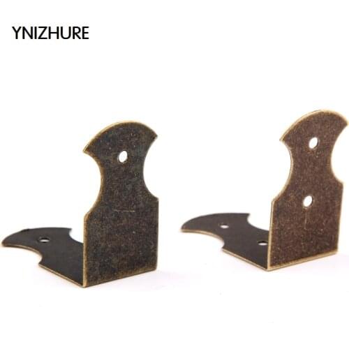 50pcs 24*15mm Antique box accessories wooden luggage side of the box antique side of the box / bag side / sides of the trumpet