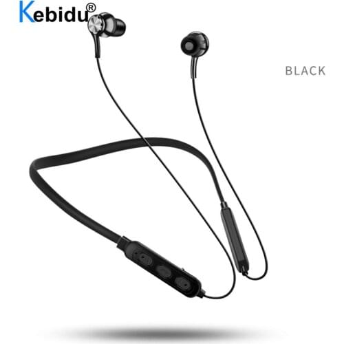 Wireless Bluetooth Headset Sports Neckband Magnetic Earphones Waterproof Stereo Earbuds Music Headphones for Mobile Phone