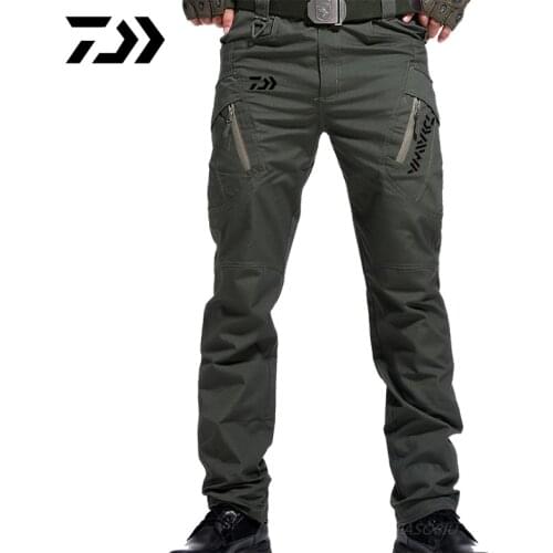 Daiwa Spring Autumn Winter Outdoor Sport Fishing Pants High Quality Military Mountaineering Fishing Pants Mens Cycling Hiking