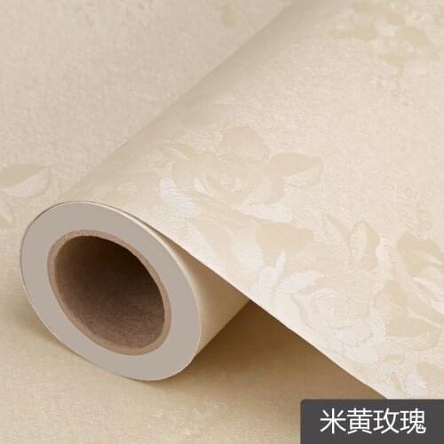 Living Room Decor Solid Color Self Adhesive Vinyl Wallpaper Waterproof Film Oil-proof Kitchen Cabinet Desktop Renovation Sticker