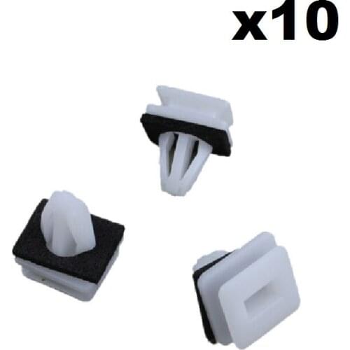FOR HONDA CIVIC FOR CR-V ODYSSEY ACURA BUMPER SIDE SKIRT SILL TRIM CLIPS EXTERIOR x10 91504-SP1-003-2012