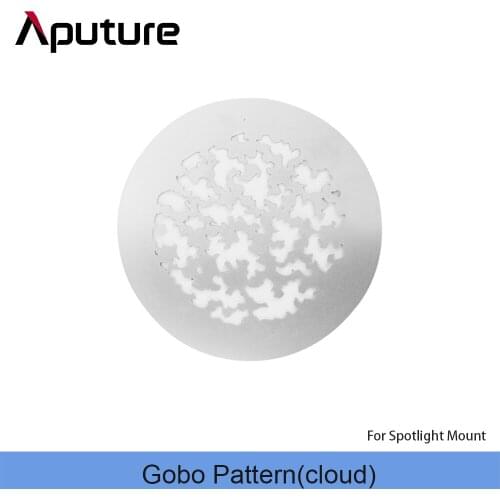 Aputure Cloud Picture Gobo Pattern for Spotlight Mount