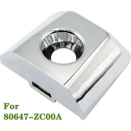 Left Driver Door Handle Key Bezel Cover Car Exterior Door Keyhole Cover Decal for Nissan Titan 04-19 OE: 80647-ZC00A 80647ZC00A