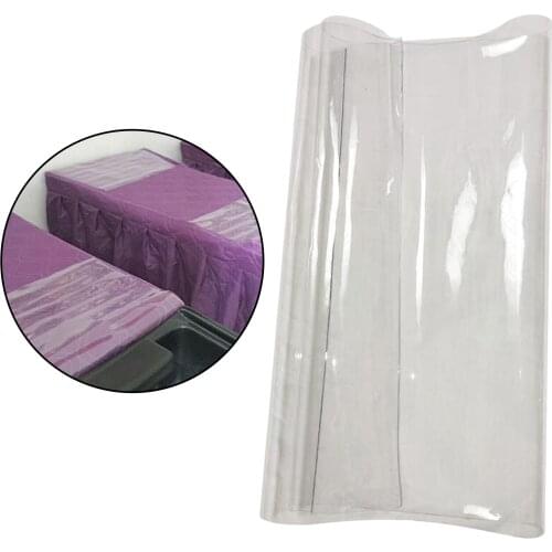 Small Waterproof Clear Home Office PVC Chair Mat Carpet Floor Rug under Computer Pad