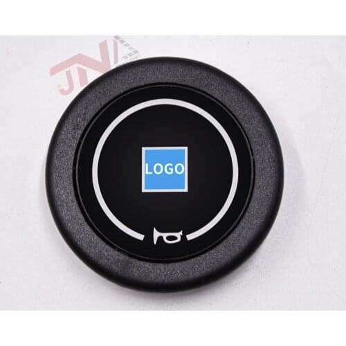 For JDM Modified Steering Wheel with logo Horn Button Car Interior Accessories