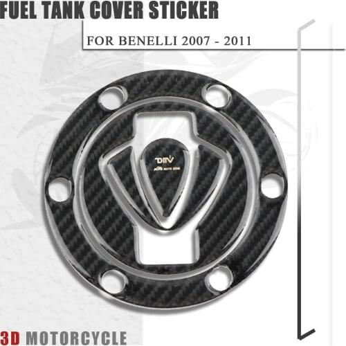 JDSOON Motorcycle Accessories Carbon Fiber High Quality 3D Fuel Tank Sticker Protector Fit For BENELLI 2007 2008 2009 2010 2011
