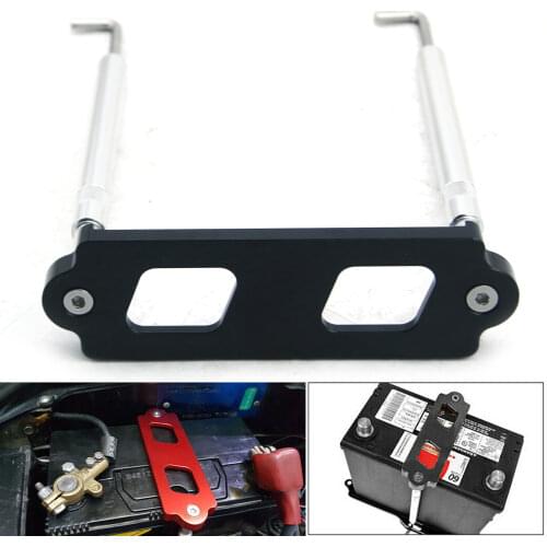 New Vehicle Accessory Aluminum Car Battery Tie Down With Tray Hooks For Honda S2000 2000-2008