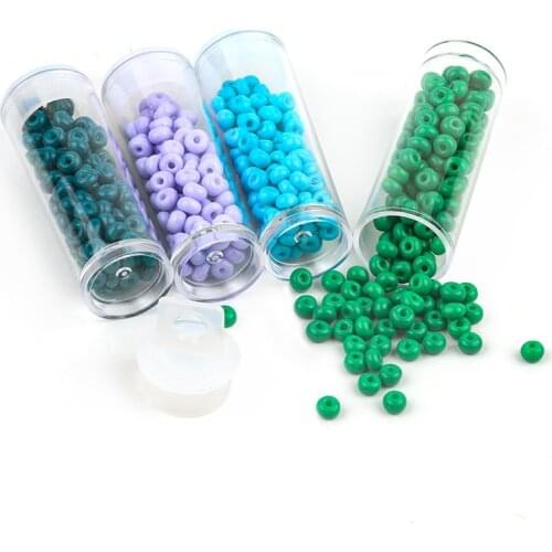 Wholesale 4mm Czech Glass Seed Beads Belt Charm Seedbeads Rondelle Spacer Beads For DIY Bracelet Necklace Jewelry Making