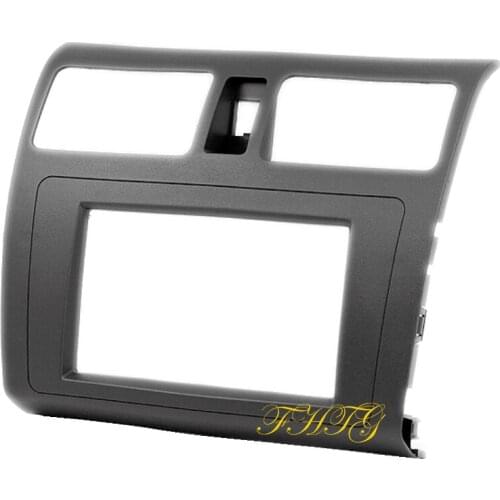 Car Radio Fascia,gps navigation fascia panel is suitable for 2009 SUZUKI SWIFT(With Ventilation), Double Din Car Audio Frame