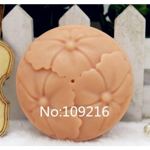 New Product!!1pcs Four Leaves (zx8112) Silicone Handmade Soap Mold Crafts DIY Mould