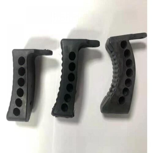 Tactical Extended Recoil Buttpad Black Mosin Nagant Rubber Butt Pad M44 M38 91/30 1" Rifle models Hunting Accessories