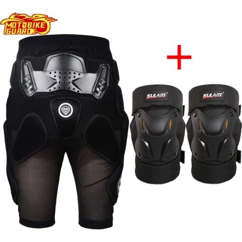 Motorcycle Protection Racing Pants Riding Bicycle Armor Shorts Sport Knee Pads Motocross Kneepads Motorbike Turtle Knee Pads